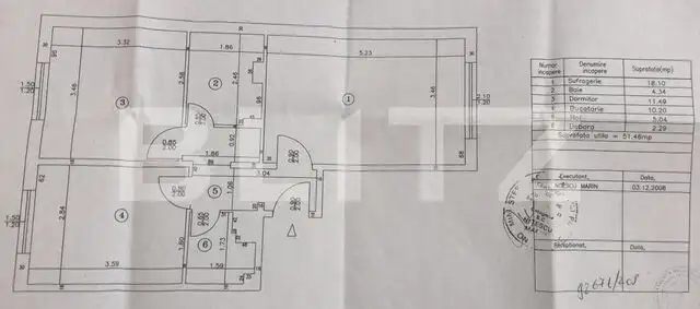 Apartament 2 camere decomandat, Rovine, zona Parculet/Bacriz