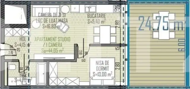 Apartament 2 camere intr-un Ansamblu rezidential Premium, zona Semicentrala