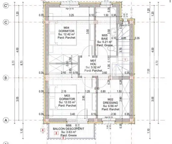 Casa individuala, 90 mp utili, 200 mp teren, Lisaura    