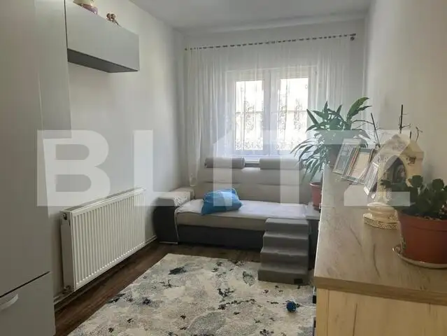 Apartament 3 camere, 2 balcoane, mobilat si utilat Valea Aurie