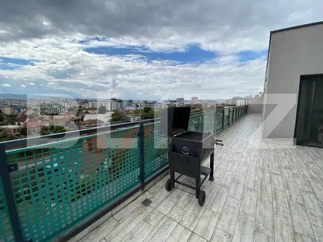 Apartament tip Penthouse, 3 camere cu view si terasa de 50 m2, Marasti