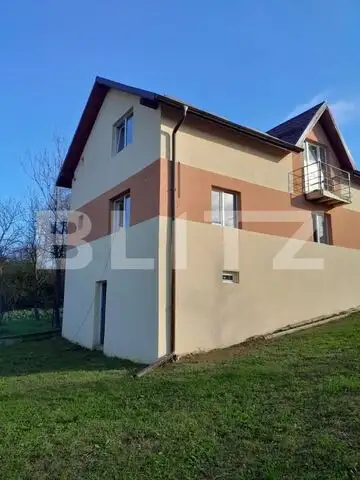 Casa 200 mp semifinisata , 600 mp teren , Mintiul Gherlii