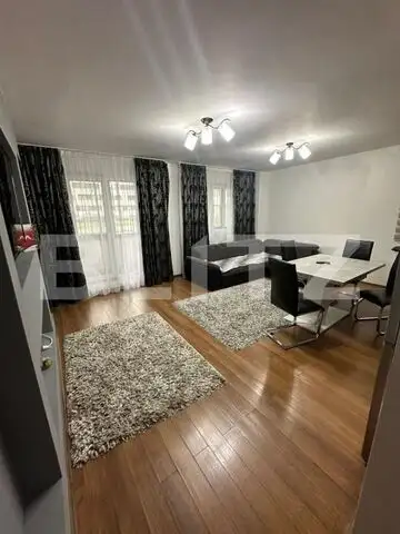 Apartament 3 camere cu doua bai, mobilat, garaj subteran, zona Vivo/Metro