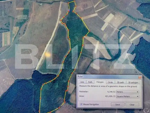 Baraj de pamant in suprafata de 90 hectare 