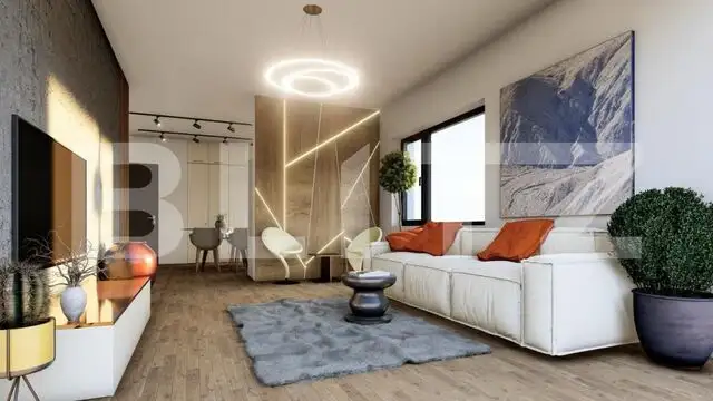 Apartament 2 camere, 56 mp, zonă-Cetate