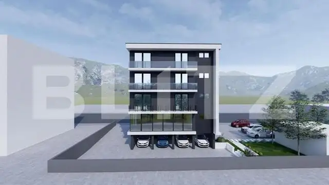 Apartament modern cu 2 camere, 52 mp, 