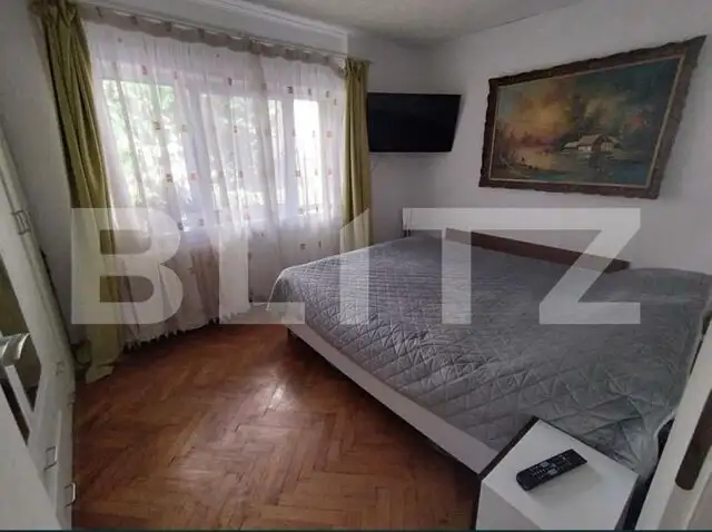 Apartament 4 camere, decomandat, 67 mp, 2 bai, parter inalt, zona Big-Manastur 