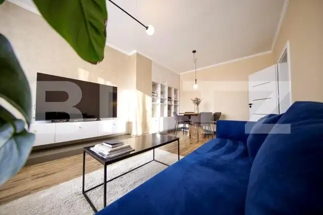 Apartament mobilat modern de 2 camere, 59 mp, parcare opțional, zona Iulius Mall