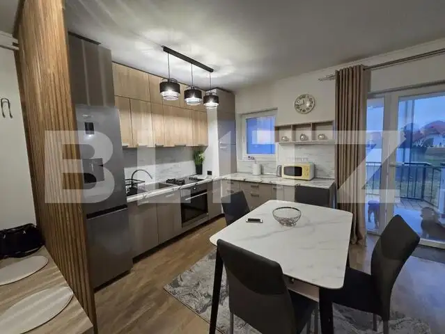 Apartament la cheie! 3 camere,58mp utili, gradina 178mp, garaj, parcare, Apahida