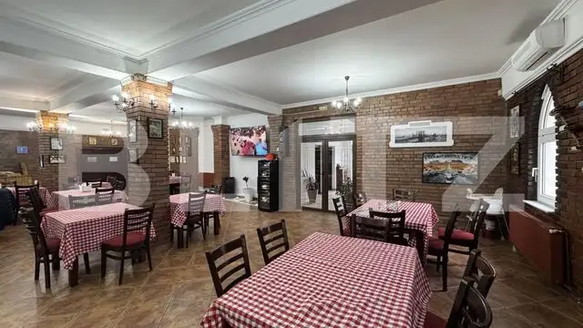 Clădire restaurant S + P + M, 512 mp utili, cu 462 mp teren, zona Piața Chiriac