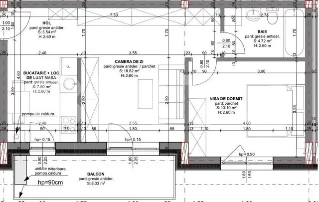 2 camere, finisaje lux, parcare, comision 0, Beta Residence