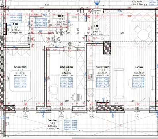 Apartament cu 3 camere, 90.67 mp, zona Garii