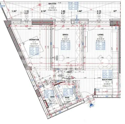 Apartament cu 3 camere, 82.87 mp, zona Garii