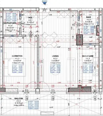 Apartament 2 camere, 70 mp, zona Garii