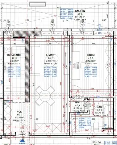 Apartament cu 2 camere, 64.8 mp, zona Garii