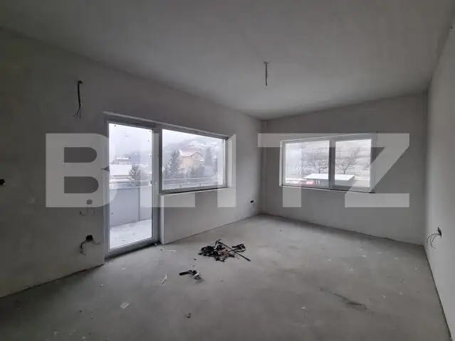 Apartament 2 camere, semifinisat cu CF, zona restaurantului Regal, Baciu