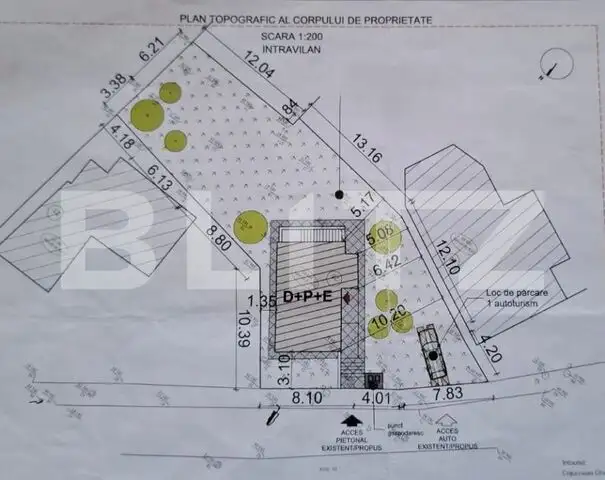 Casă demolabil, teren 461 mp, Intersecția 7 străzi, zona Gruia