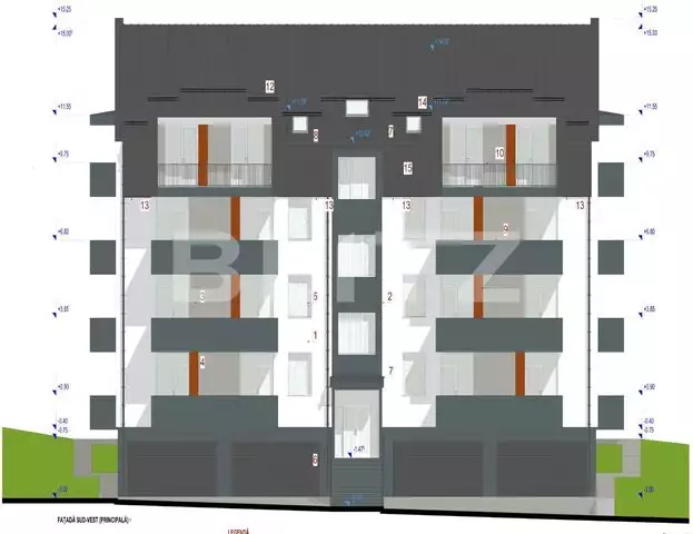 Apartament 2 camere, cu CF, 55.12 mp, rate fara dobanda, direct de la dezvoltator!