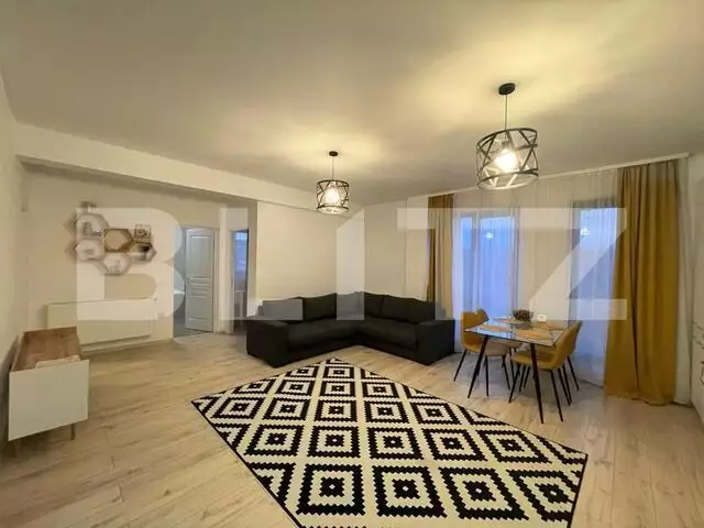 Apartament cu 3 camere,65 mp, modern, Cat friendly, zona Borhanci