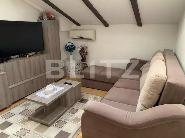 Apartament 2 camere, decomandat, 55 mp, terasa 32 mp, zona Lidl