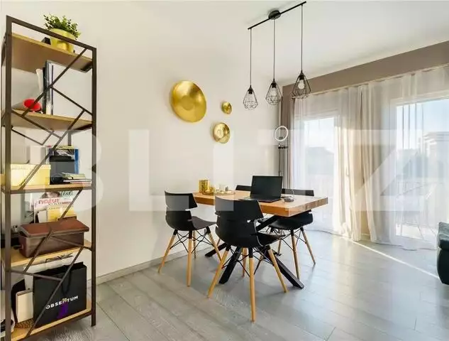 Apartament cochet, 2 camere, bloc nou, cartierul Borhanci 