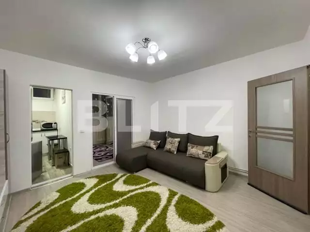Apartament cu o camera, decomandat, mobilier modern, 32mp,  zona Big