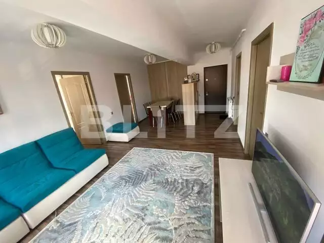 Apartament 3 camere, 64 m2, etaj intermediar, orientat Sud cu parcare, zona Regal, Baciu