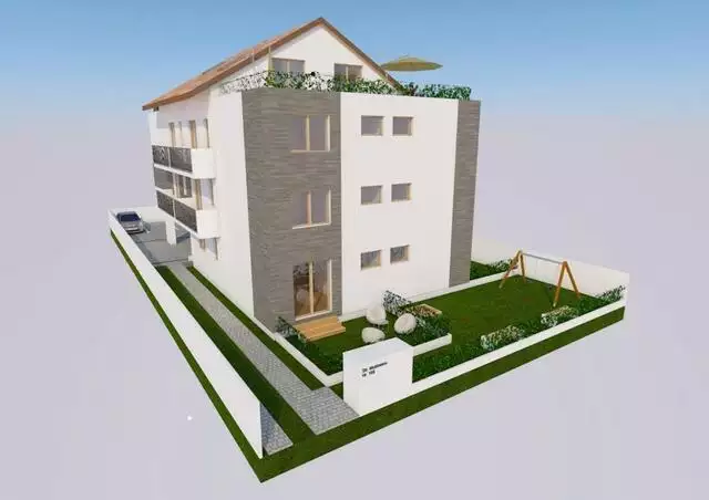 Apartament in ansamblu nou, 2 camere,48 mp, parcare inclusa,zona Musicescu