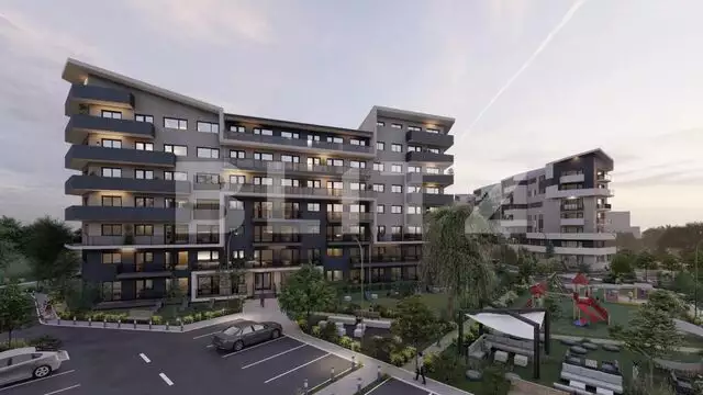 Apartament 3 camere cu balcon, 75.3mp, zona nou dezvoltata