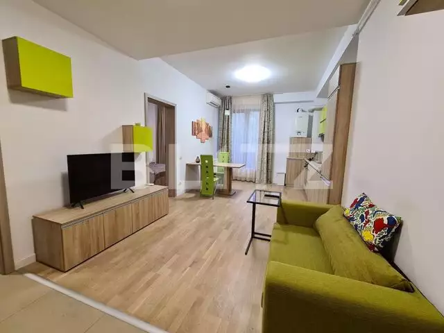 Apartament de 2 camere modern, 40 mp, centrala proprie, Smaranda Braescu Residence