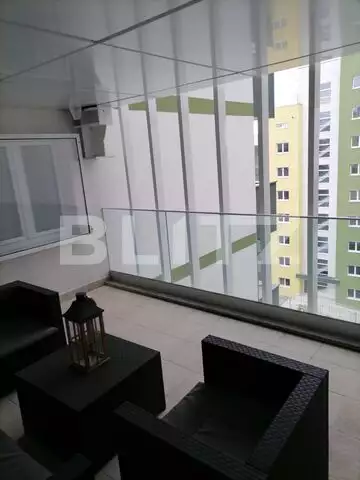 Studio cu balcon si terasa de 15 mp, Top City