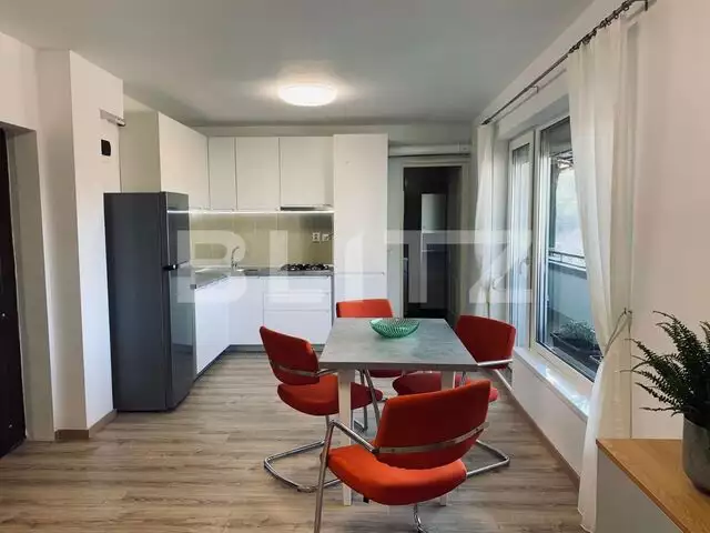 Apartament 2 camere, 50 mp, balcon, incalzire in pardoseala, zona Platinia 