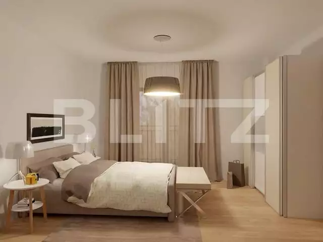 Apartament de 2 camere, 44 mp utili, gradina 47 mp, zona Veteranilor