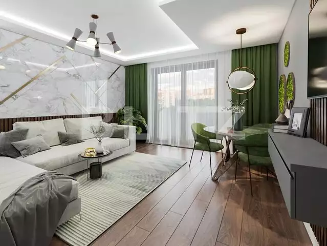 Apartament premium cu sistem smart home de 2 camere, 61 mp in zona Poitiers