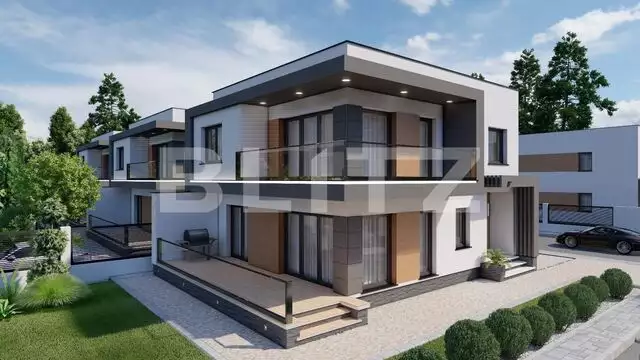 Ultima casa P+E! Casă P + E 112 mp utili, curte 330, ansamblu rezidențial Greenfield Home - COMISION 0%!