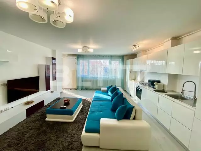 Apartament 2 camere, 65 mp, modern si luminos, zona Pipera