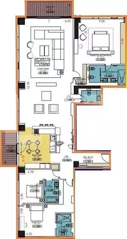 Apartament Premium, 4 camere, 259 mp, One Mircea Eliade