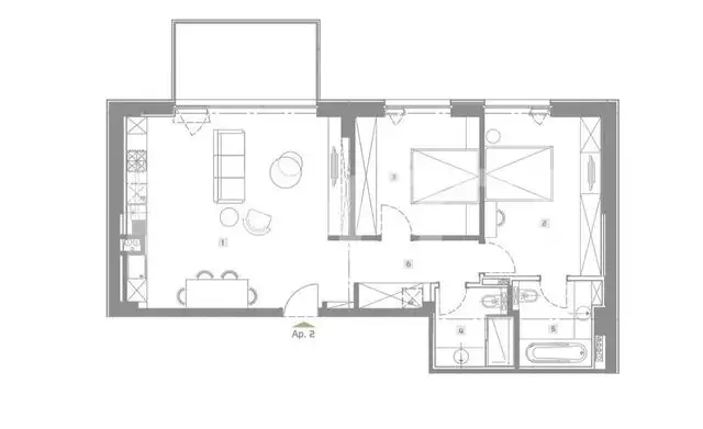 Apartament 3 camere, 77 mp, terase 9 mp, lux, Aviatiei