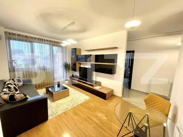 Apartament 2 camere, lux, etaj intermediar, zona Parc Bazilescu
