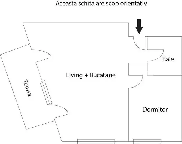 Apartament 2 camere, 52 mp, terasa, optional parcare subterana in  zona Plopilor