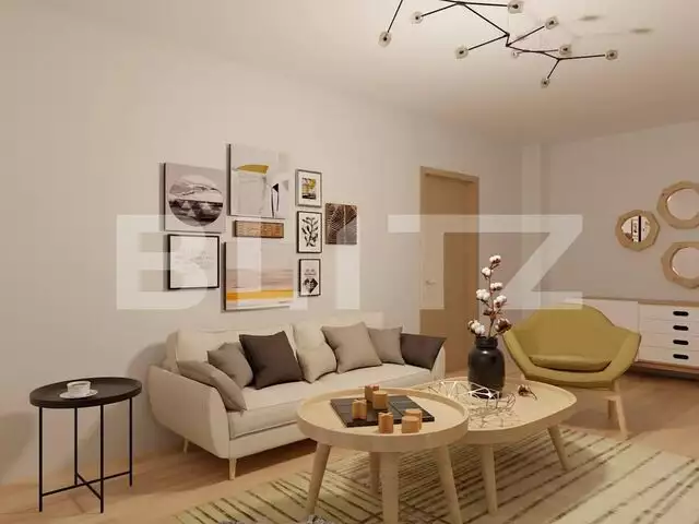 Apartament 2 camere, 63,8 mp, etaj intermediar, zona Veteranilor