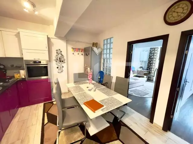 Apartament 2 camere, 44 mp, mobilat/utilat, in zona Doamna Stanca 