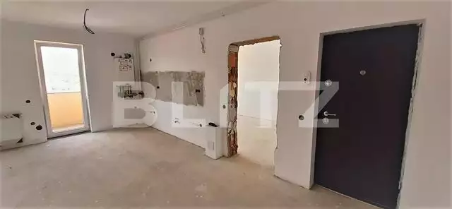 Apartament 3 camere, 56 mp, priveliste superba, zona Florilor