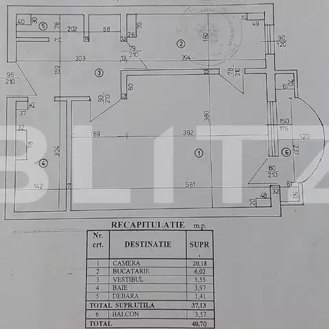 Garsoniera, confort 1 sporit, decomandata, 40mp, zona Tineretului 