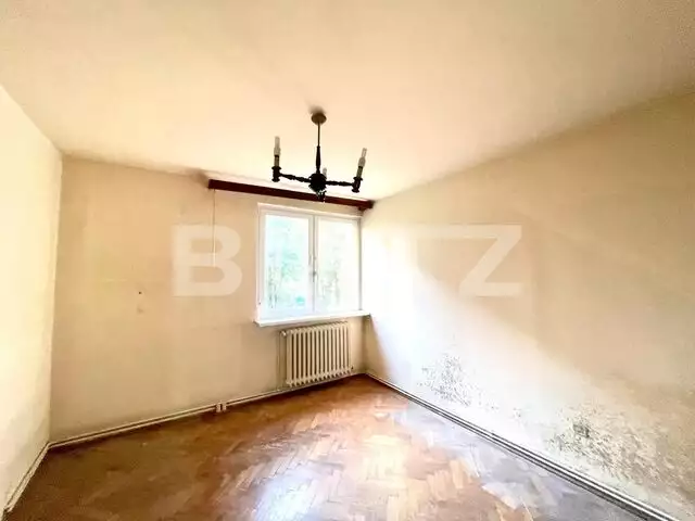 Apartament 3 camere,  58 mp, etaj intermediar, zonă semicentrală 