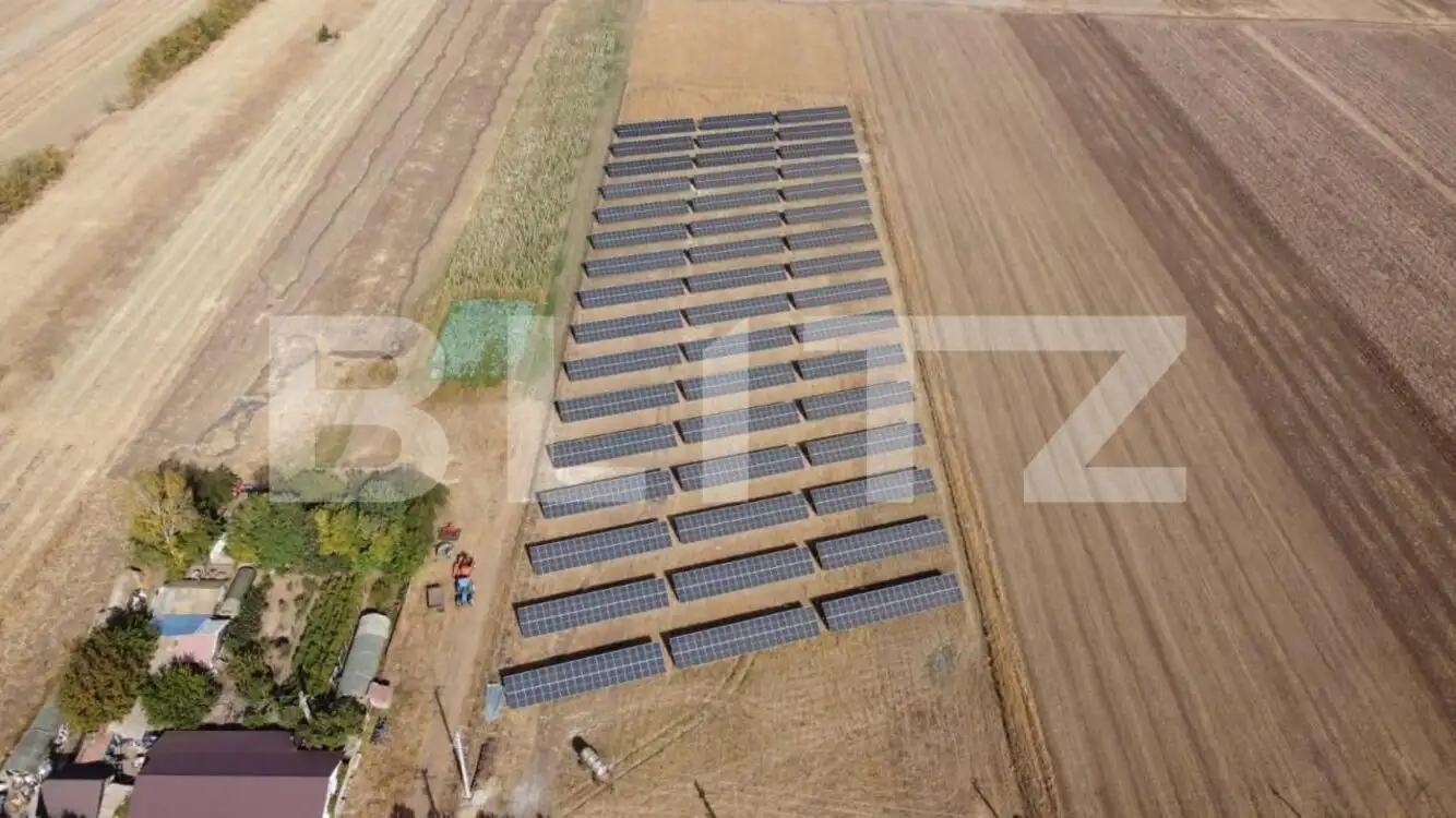 PARC FOTOVOLTAIC de 1 MW conectat la rețea, teren de 2,70 ha, Urzica, OLT