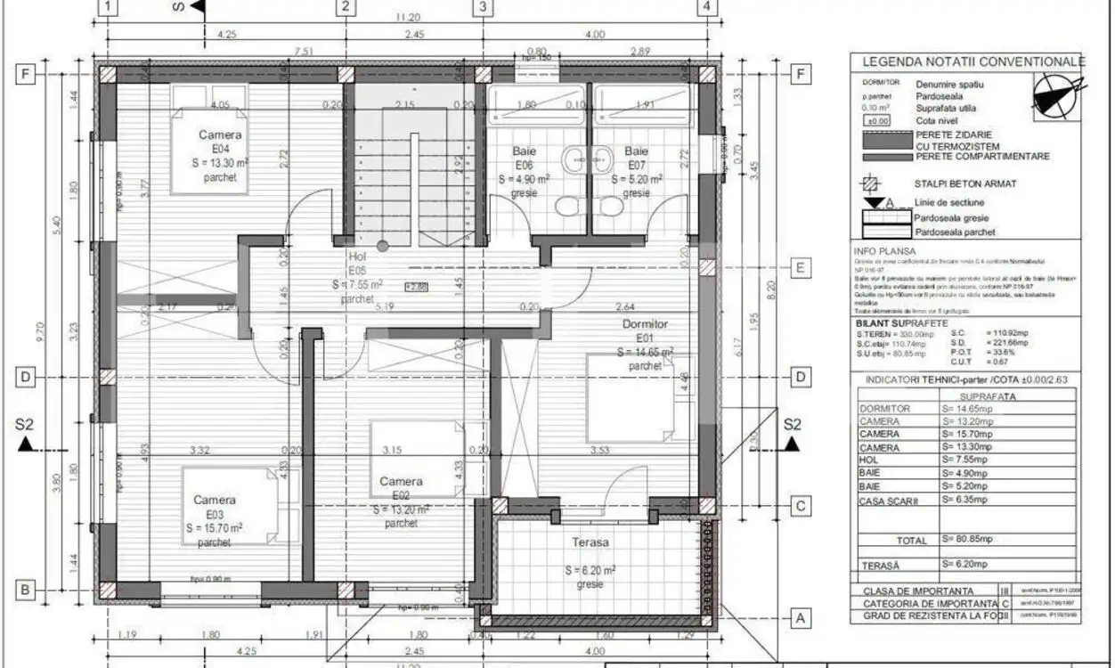 Casa individuala 5 camere, 160 mp utili, Baciu