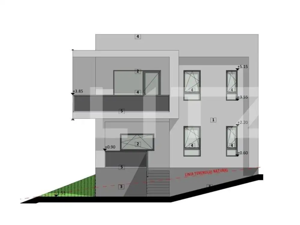 Casă individuală in ansamblu privat, 120 mp utili, zona Aerodrom Dezmir