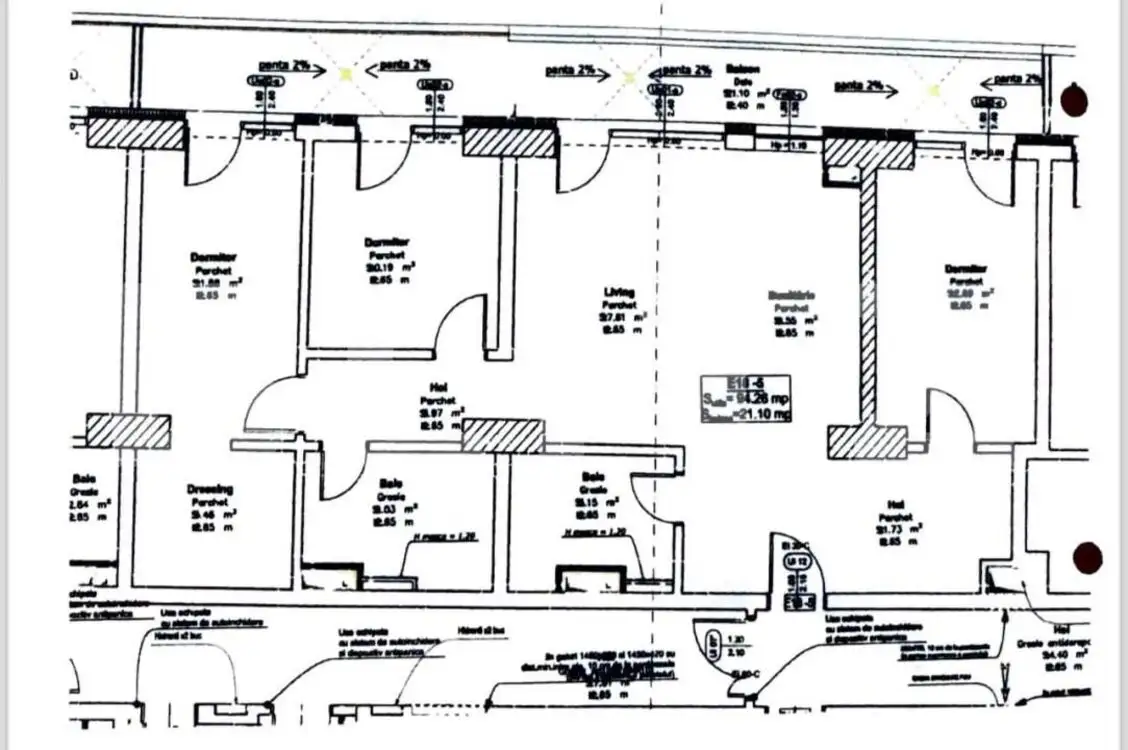 Apartament 4 camere, 94 mp, terasa  21mp, parcare subterana, Maurer Panoramic