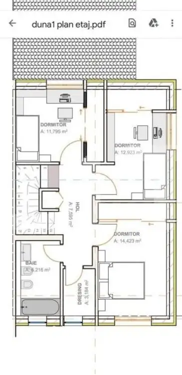 Duplex nou, 150 mp, 280 mp teren,  Micesti